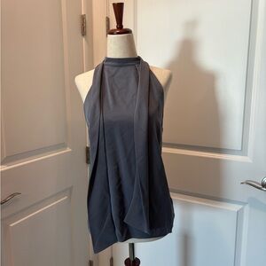 Balenciaga Gray Silk Garment